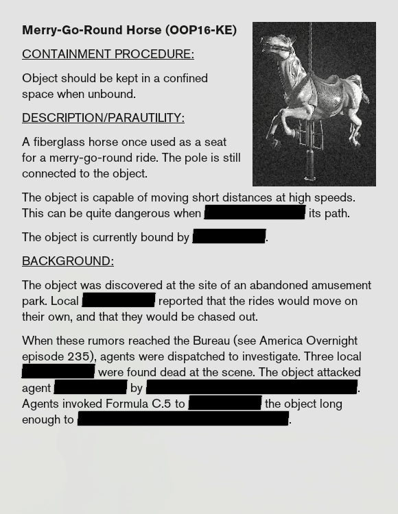 Merry-Go Round Horse