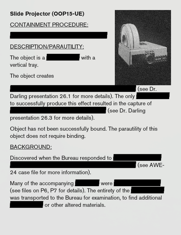 Slide Projector