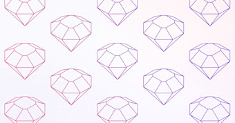 Generic blog visual diamond white