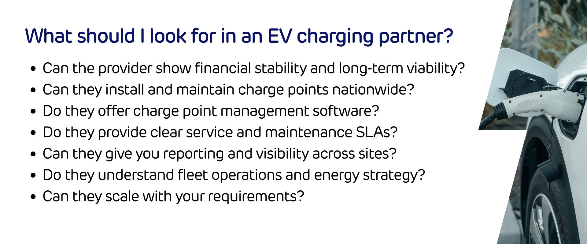 What should I look for in an EV charging partner - 2