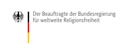 Logo des Beauftragten der Bundesregierung für weltweite Religionsfreiheit