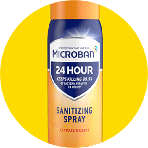 Produits nettoyants désinfectants pendant 24 heures Microban24
