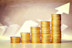 Stack of gold coins image