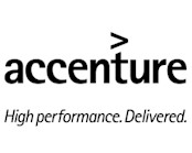 Accenture logo in black