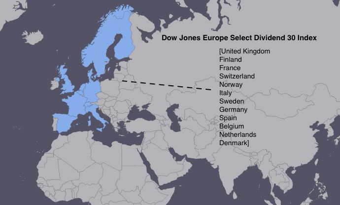 Dow Jones Europe Select Dividend 30 Index