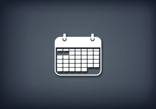 Calendar Ex Dividend date