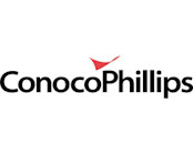 ConocoPhillips logo in black and white
