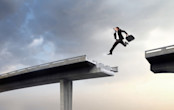 overcoming fears jumping bridge