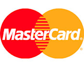 mastercard logo in orange and red