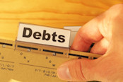 looking through your debt folder