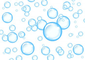 Blue bubbles image