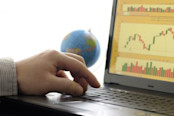 Laptop with information