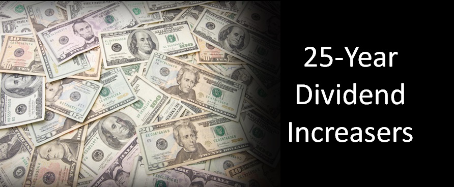 25 Year Dividend Increasers