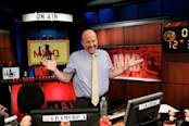 Image of Jim Cramer on set