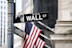 Wall street corner sign