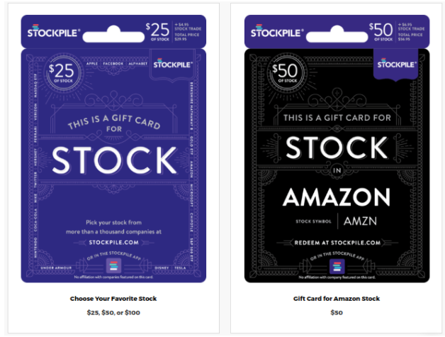 Stockpile Cards Example