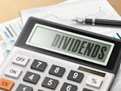 Calculator with Dividends on it