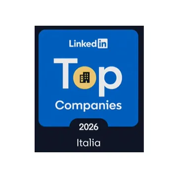 Badge LinkedIn Top Companies 2026 Italia.