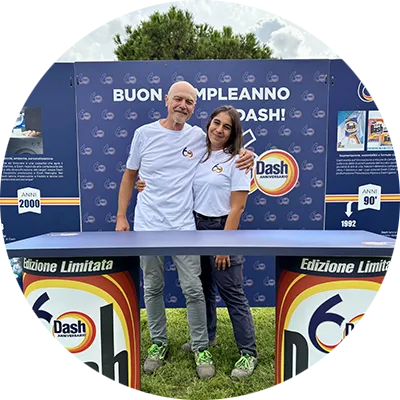 Intervista ad Alessandra e Claudio, dipendenti P&G dello stabilimento di Pomezia, sulla collaborazione tra generazioni diverse.