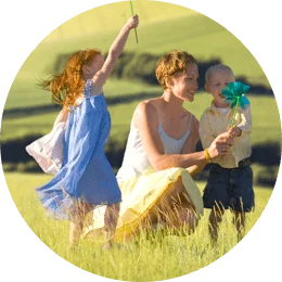 Crescere i figli in campagna