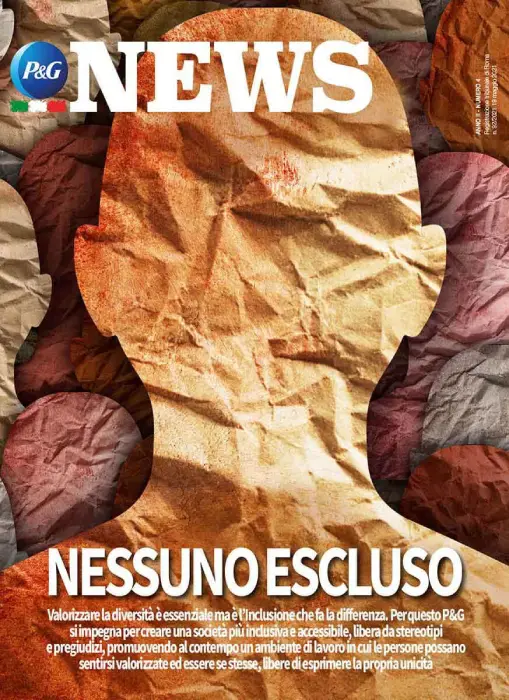 Copertina Magazine Anno 2 numero 4. Titolo "Nessuno escluso".