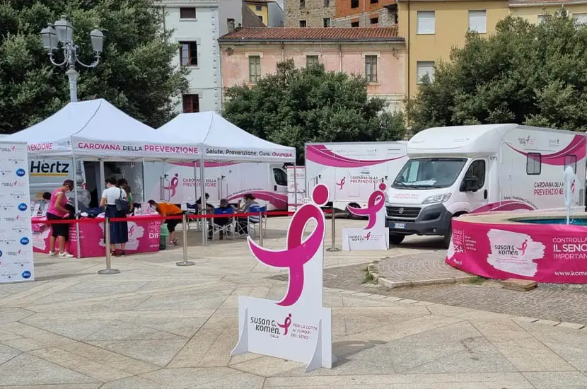 La carovana della prevenzione di P&G per l’Italia in piazza