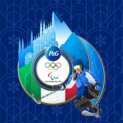logo di campioni ogni giorno su sfondo blu.