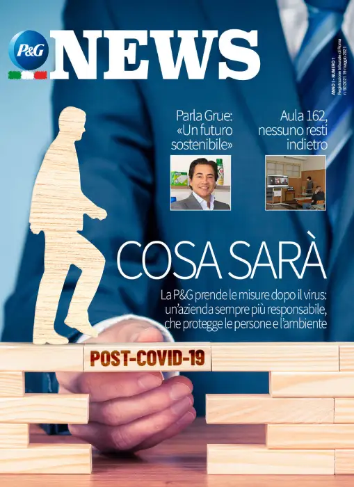Copertina Magazine Anno 1 numero 1. Titolo "Cosa sarà".