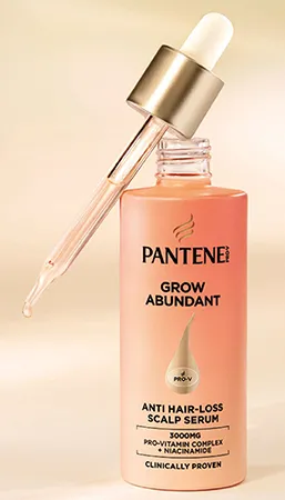 il flacone del siero anticaduta di Pantene