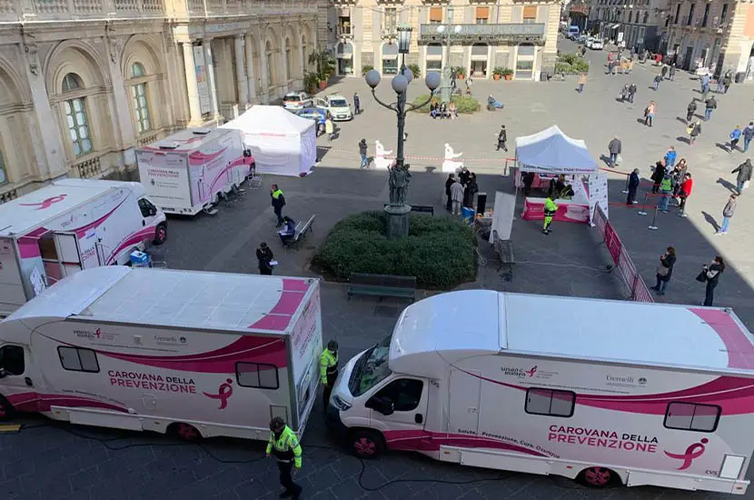 La carovana della prevenzione di P&G per l’Italia