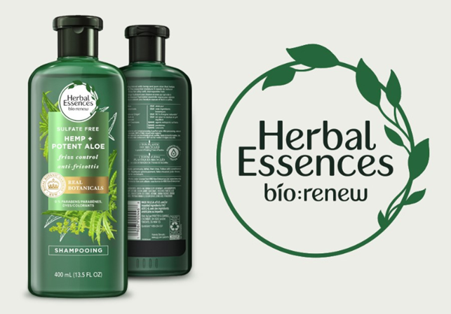 Etichetta How2Recycle Herbal Essences