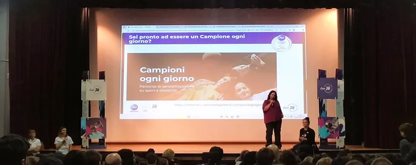 Il programma educativo all’interno di Campioni Ogni Giorno