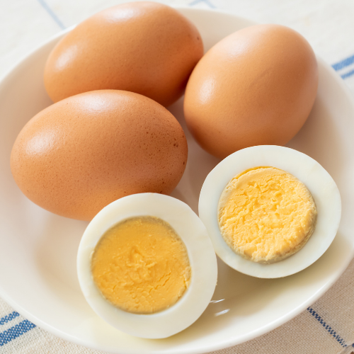 Jajka ugotowane na twardo