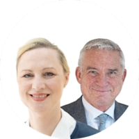 Dörte Schall und Thomas Strobl