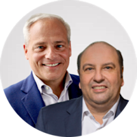 Tom Caulfield und Manfred Horstmann
