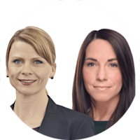 Katharina Weimer und Melanie Ludolph