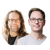Michael Pachmajer und Jascha Rohr, mit Moritz Hüneberg