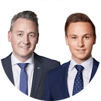 Benjamin Klenk und Moritz Harraeus