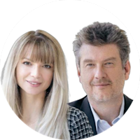 Inna Vogel und Martin Steinebach