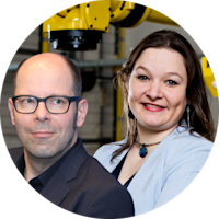 Doris Aschenbrenner und Aljoscha Burchardt