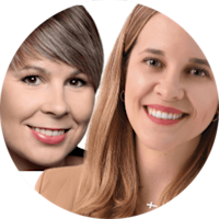 Vanessa Vohs und Elisabeth Hoffberger-Pippan
