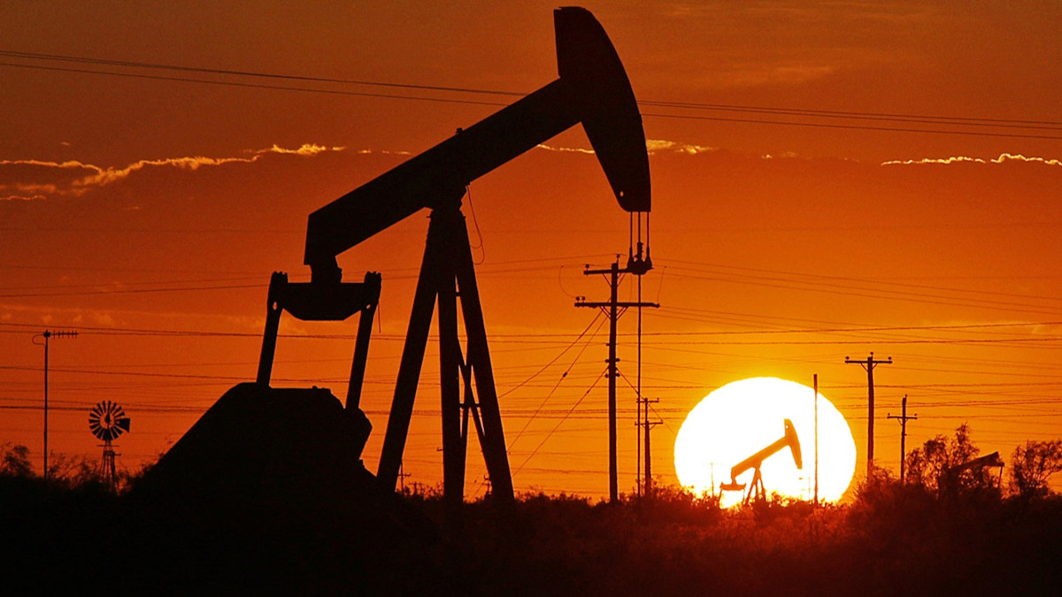 Ölpumpe in Texas