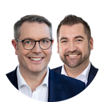 Alexander Schweitzer und Fedor Ruhose