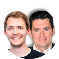 André Loesekrug-Pietri und Daniel Metzler, CEO von Isar Aerospace