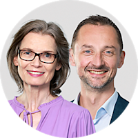 Anja Paumen und Lorenzo Cremonese