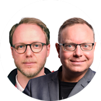 Marcus Schladebach (r.) und Hans-Christian Gräfe (l.)