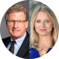 Bernd Buchholz und Daniela Kluckert