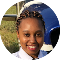 Tshepang Ralehoko, Pilotin mit Crowd-Funding-Projekt