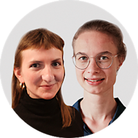 Johanna Wiechen und Luisa Denter