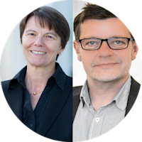 Claudia Eckert und Marian Margraf, Fraunhofer Cluster of Excellence Cognitive Internet Technologies (CCIT)